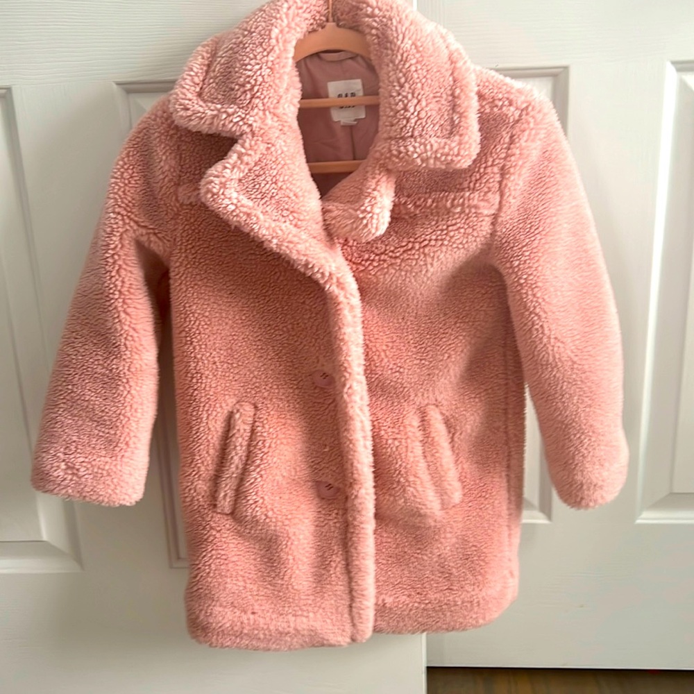 Kids Gap Pink Sherpa Jacket